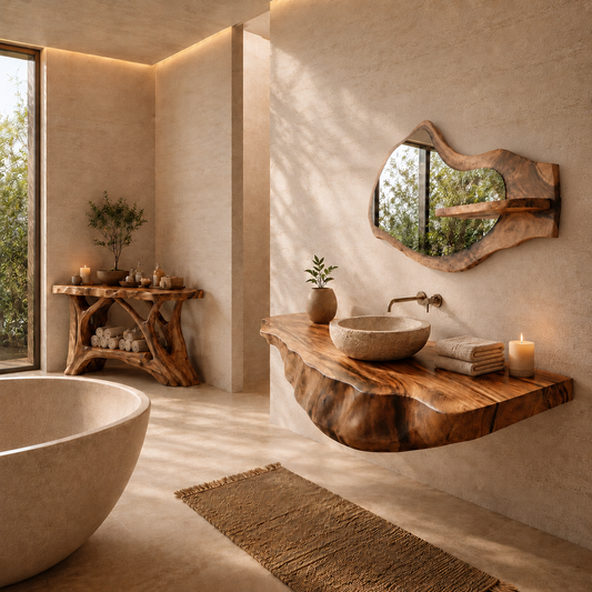 A Softer Way to Style Your Bathroom Vanity