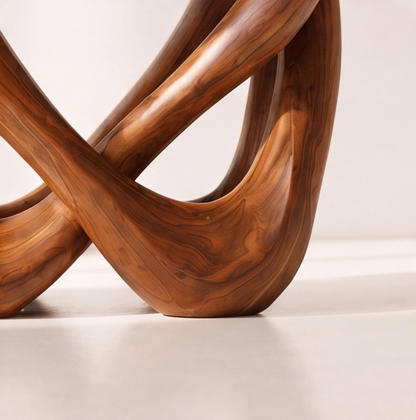 Organic Modern Wood Minimalist Nightstand