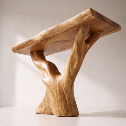 Solid Wood Bathroom Vanity Console
