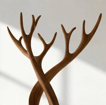 Sculptural Wooden Tree Branch Coat