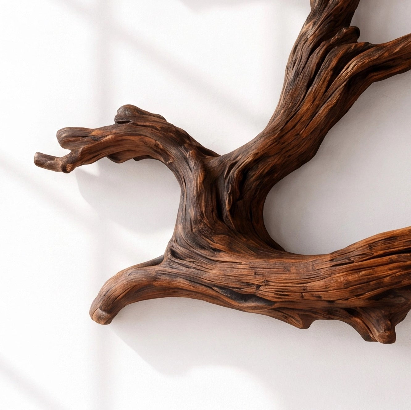 Wall Mounted Tree Wood Wine Rack
