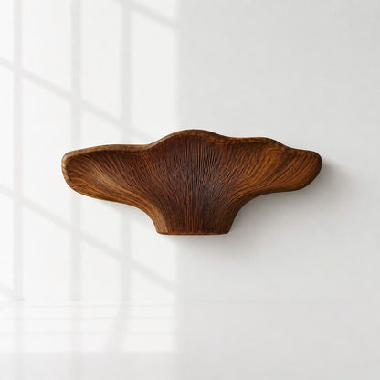 Organic Solid Wood Fungi Floating Shelves