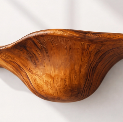 Organic Solid Wood Mushroom Floating Shelves