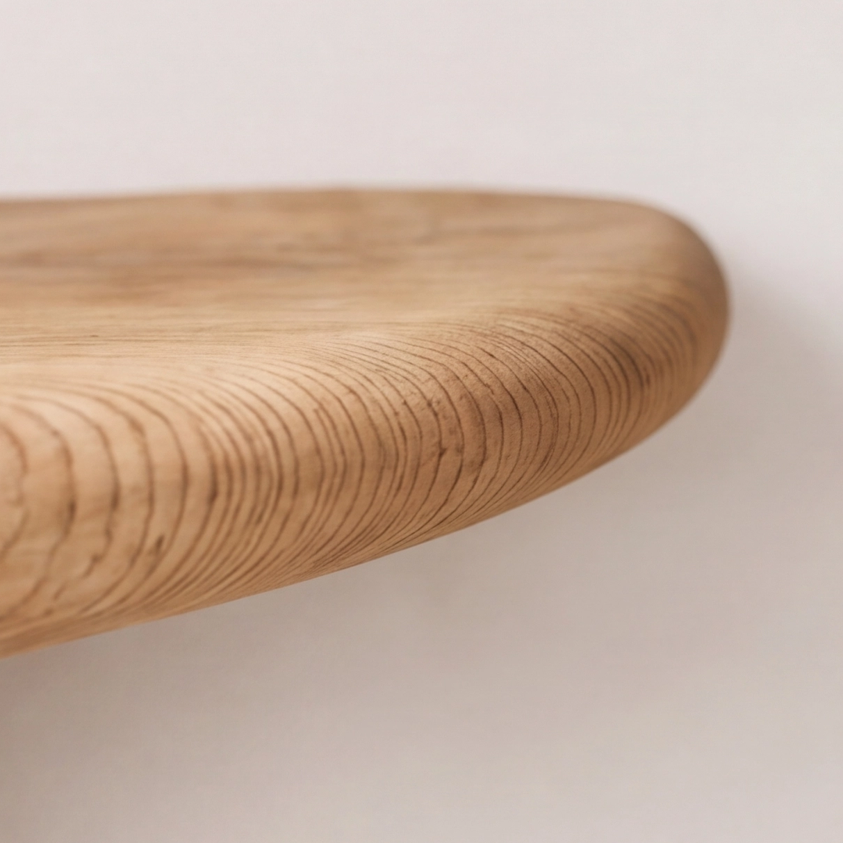 Handmade Solid Wood Mushroom Floating Shelf