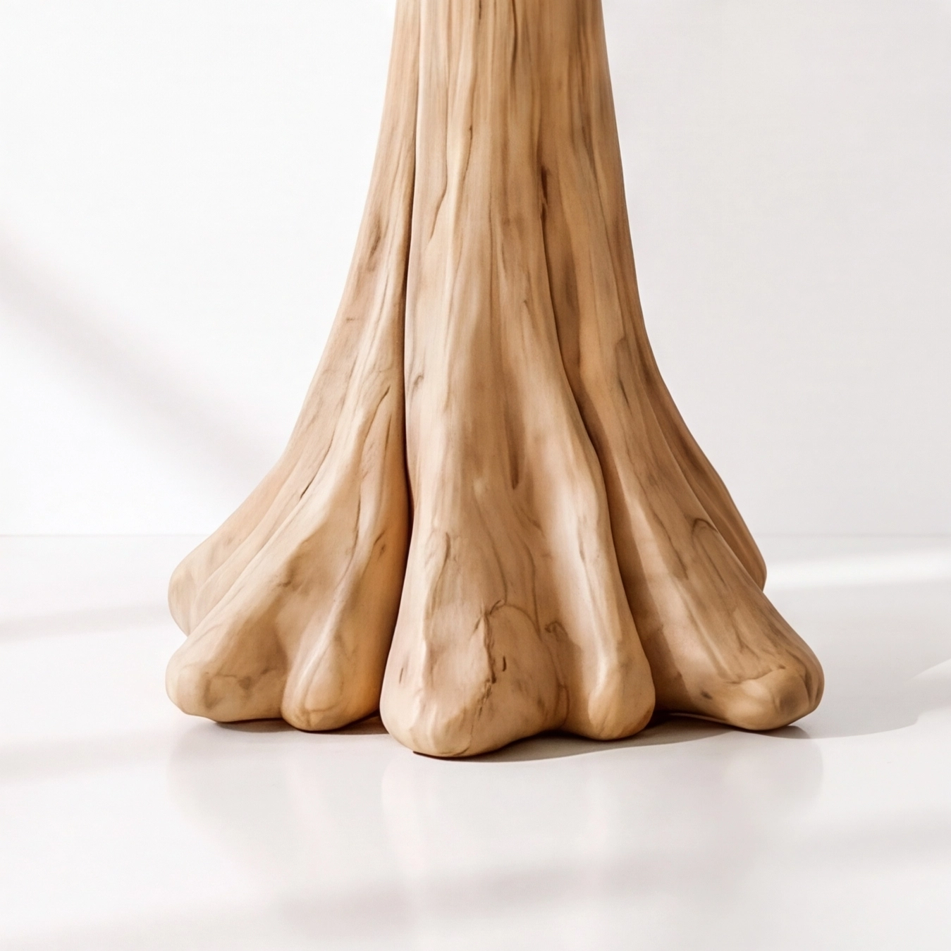 Natural Solid Wood Tree Coat Rack