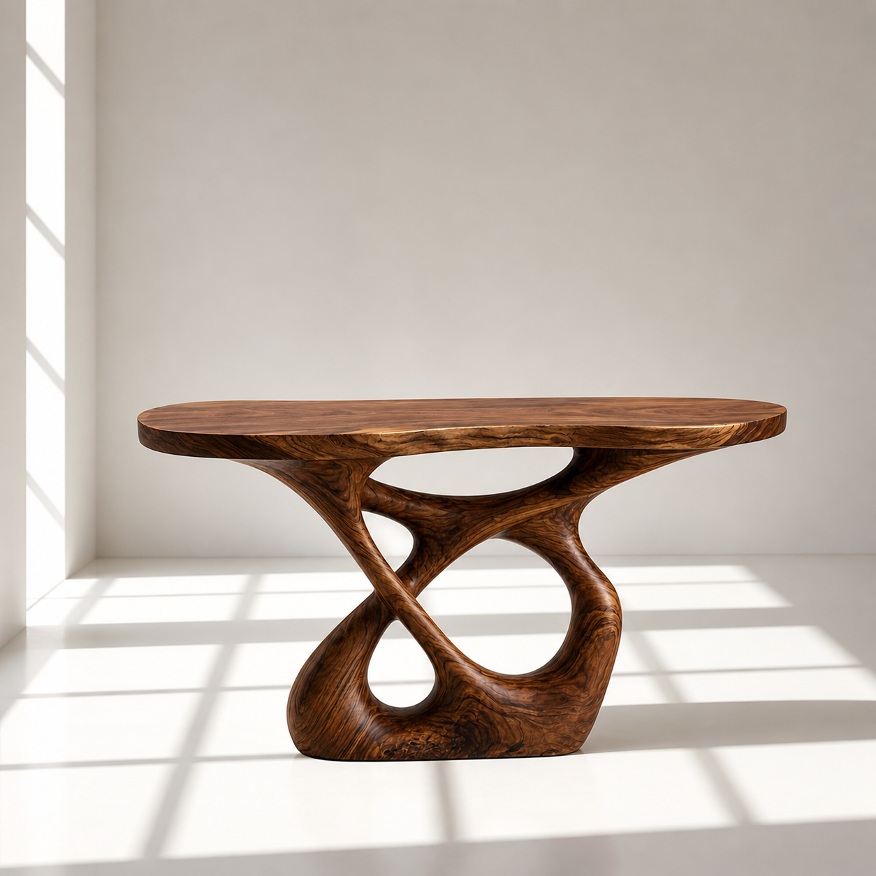Handmade Solid Wood Bathroom Vanity Console