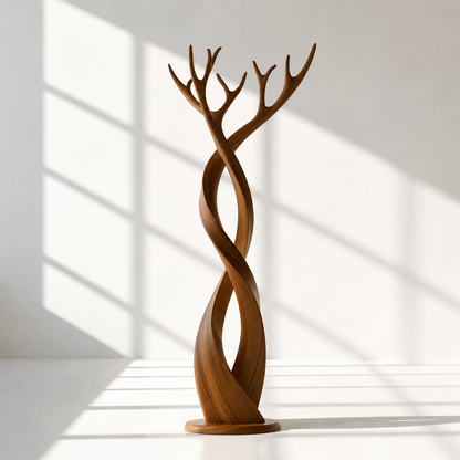 Sculptural Wooden Tree Branch Coat