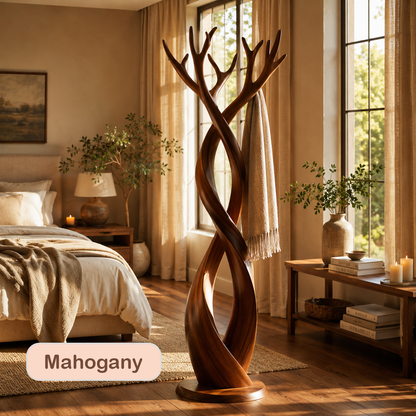Sculptural Wooden Tree Branch Coat