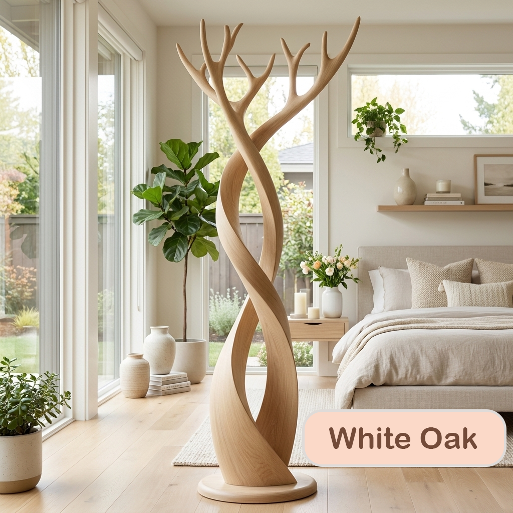 Sculptural Wooden Tree Branch Coat