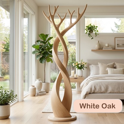 Sculptural Wooden Tree Branch Coat