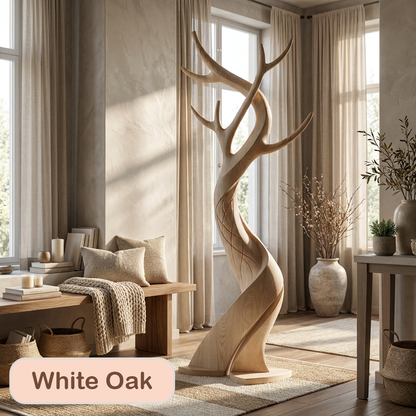 Modern Freestanding Wood Hall Tree