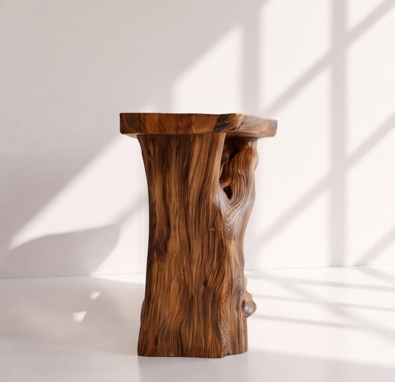 Rustic Solid Wood Bathroom Vanity Console