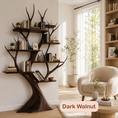 Artisan Tree Shaped Open Bookshelf