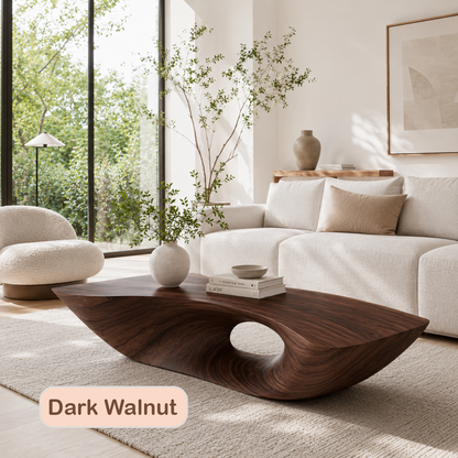 Handmade Artisanal Solid Wood Coffee Table