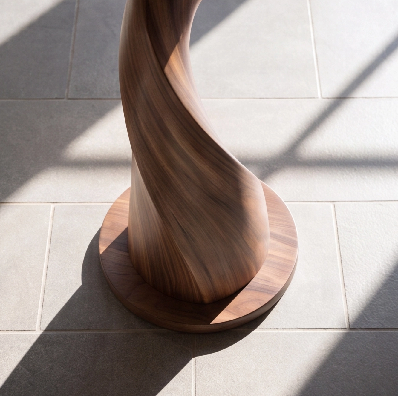 Artisanal Solid Wood Tree Coat Rack