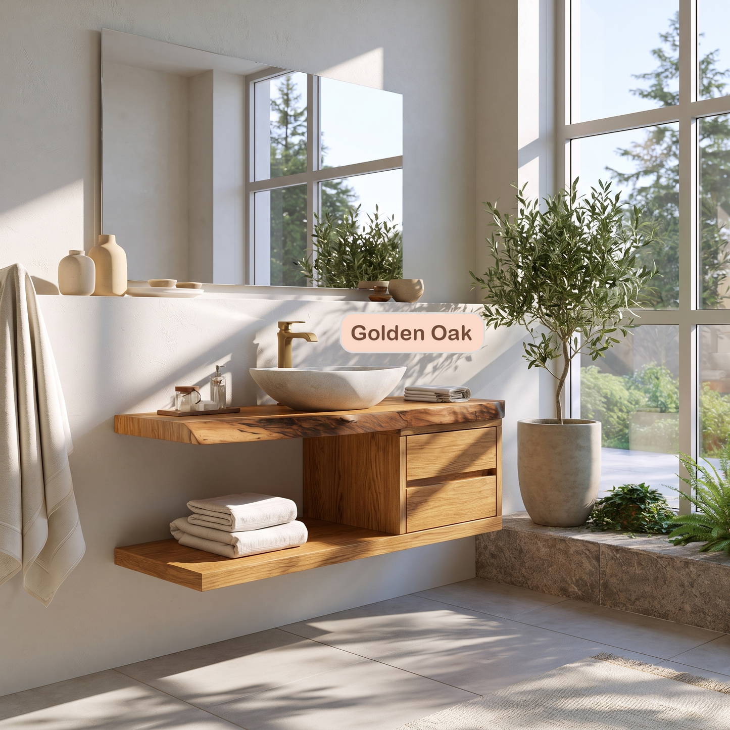 Floating Bathroom Vanity With Drawers