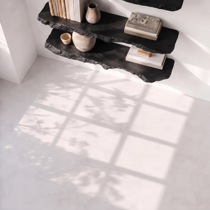 Rustic Solid Wood Floating Shelf