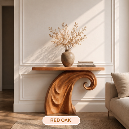 Organic Modern Sculptural Console Table