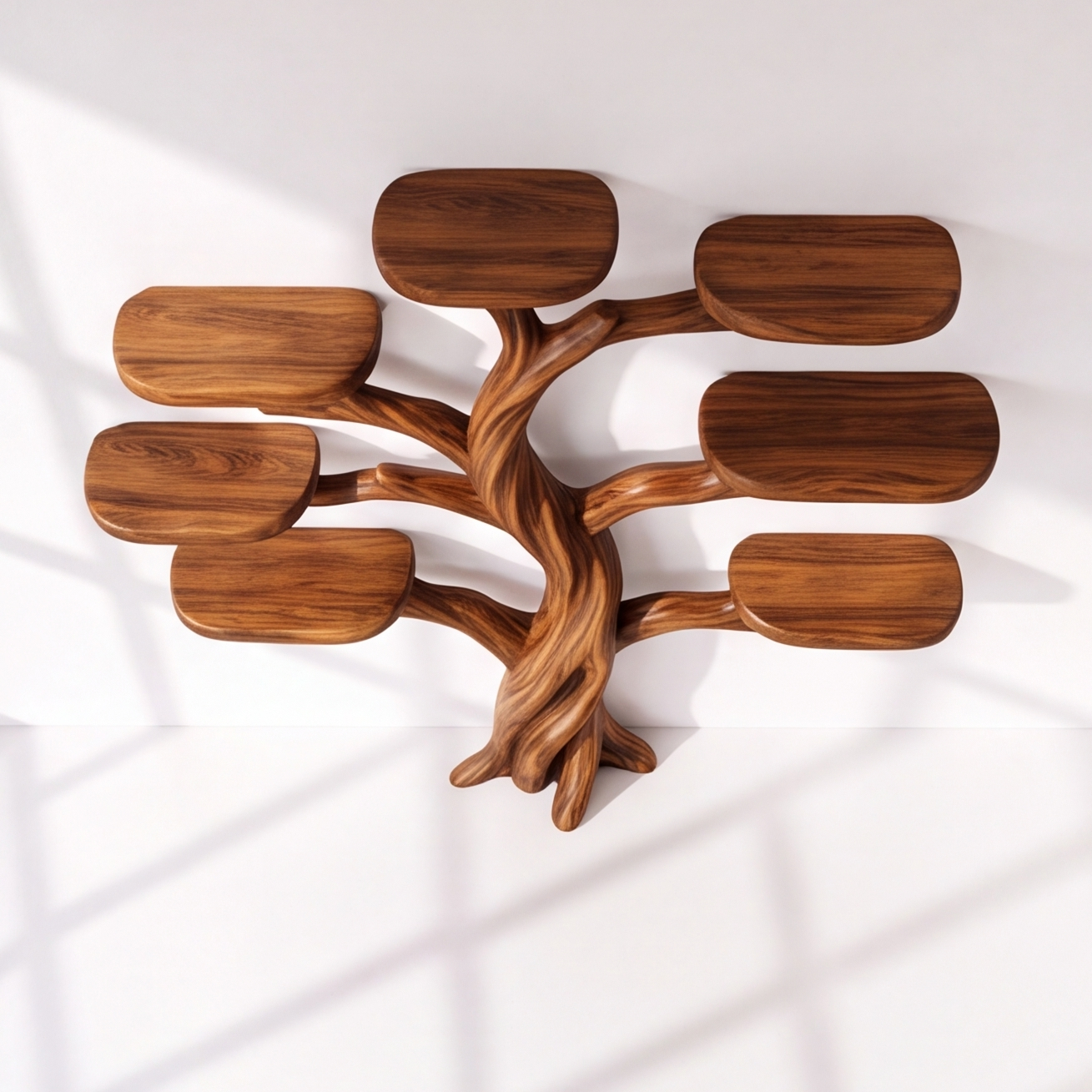 Tree Branch Bookshelf Natural Wood