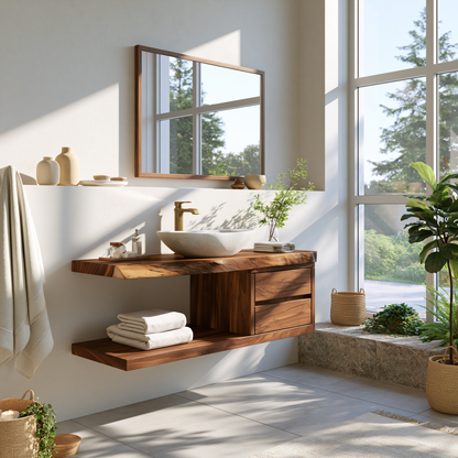 Floating Bathroom Vanity With Drawers