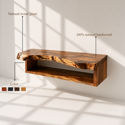 Rustic Solid Wood Bathroom Vanity Cabinet