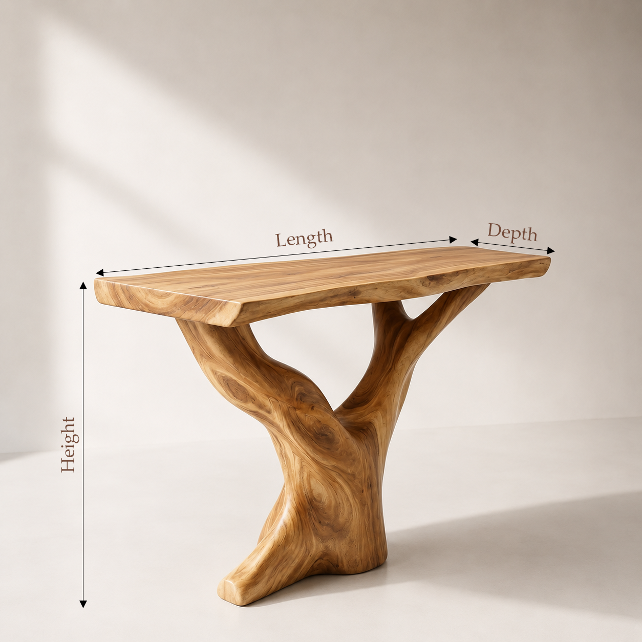 Solid Wood Bathroom Vanity Console