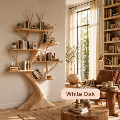 Artisan Tree Shaped Open Bookshelf